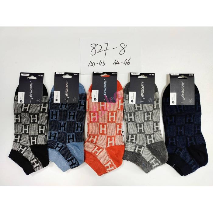 Men's low cut socks 827-2