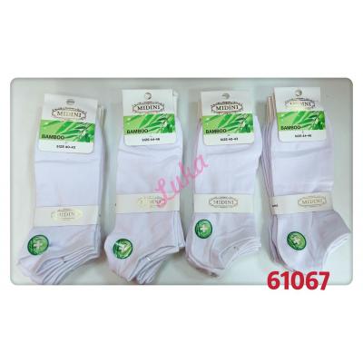 men's bamboo low cut socks Midini 81067