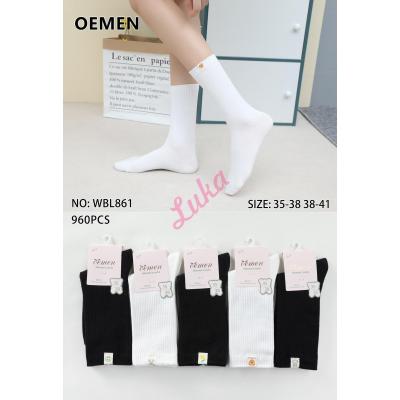 Women's Socks Oemen WBL861