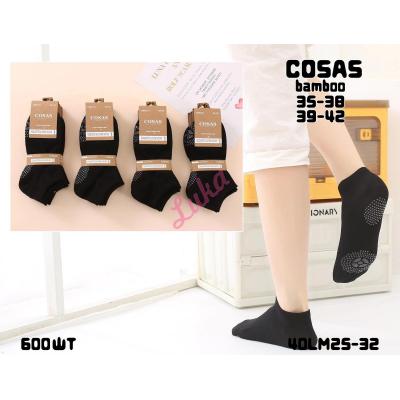 Women's low cut socks Cosas 40LM18-