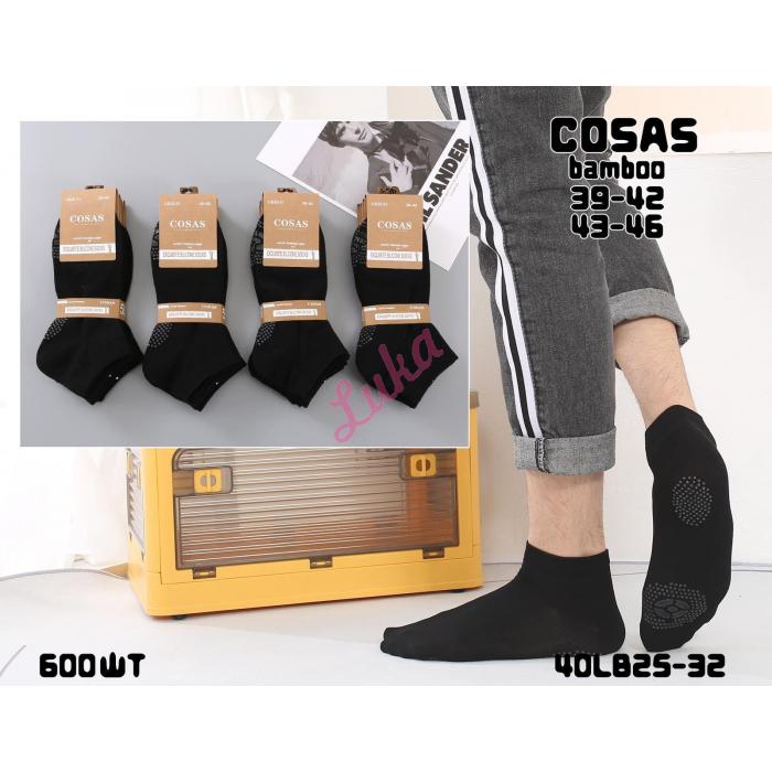 Men's low cut socks Cosas 40LB25-33