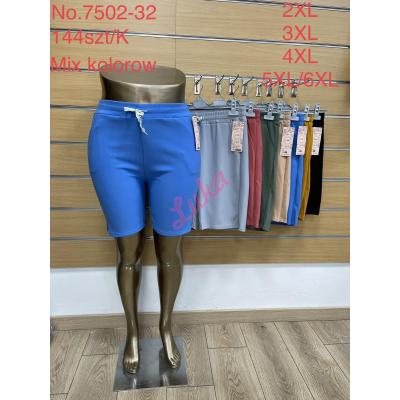 Women's Shorts big size FYV 7502-32