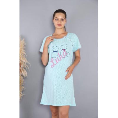 Women's nightgown for nursing HDG-8933