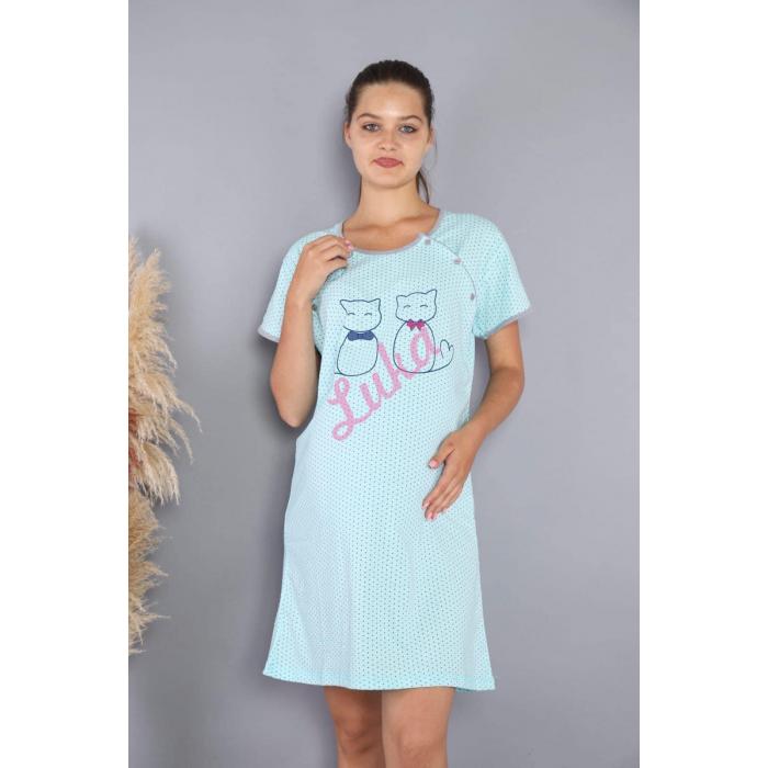 Women's nightgown for nursing HDG-89