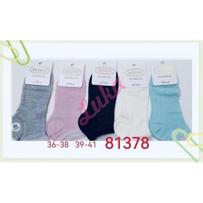 Women's low cut socks 81362