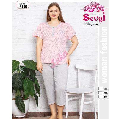 Women's turkish pajamas Sevgi BIG4106