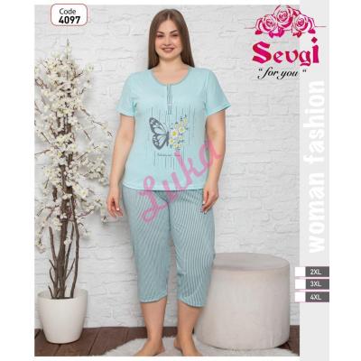 Women's turkish pajamas Sevgi BIG4097