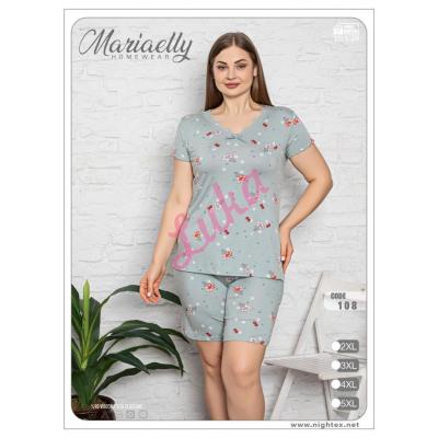 Women's turkish pajamas Mariaelly BIG109