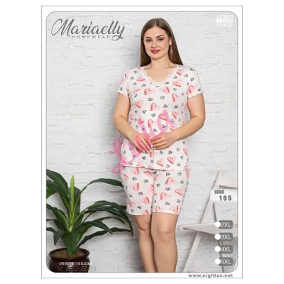 Women's turkish pajamas Mariaelly BIG105