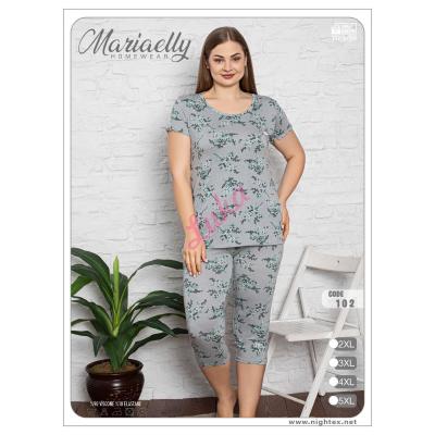 Women's turkish pajamas Mariaelly BIG102