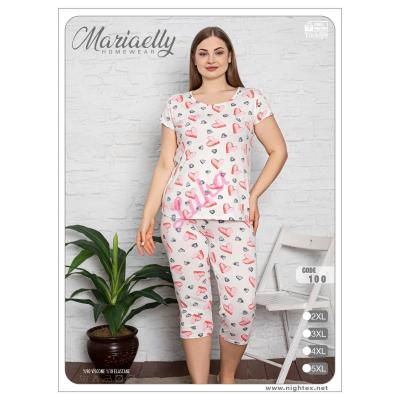 Women's turkish pajamas Mariaelly BIG100