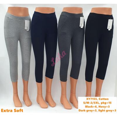 Legginsy 3/4 damskie xy7155