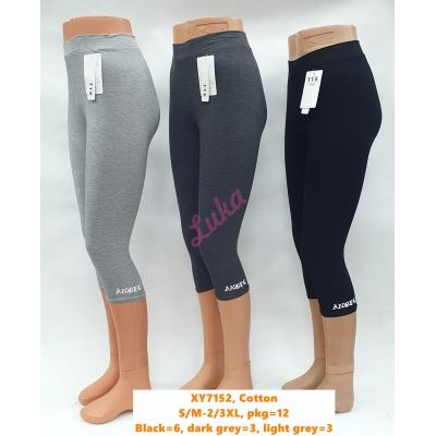 Legginsy 3/4 damskie xy7152