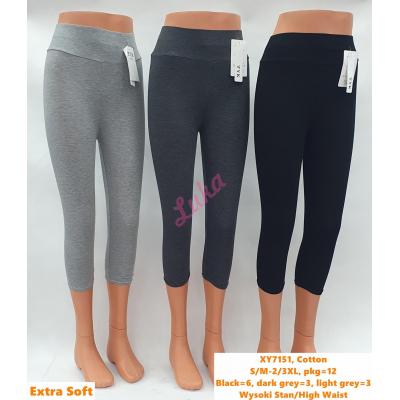 Legginsy 3/4 damskie xy7151