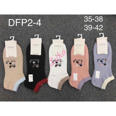 Women's low cut socks Cosas DFP2-4