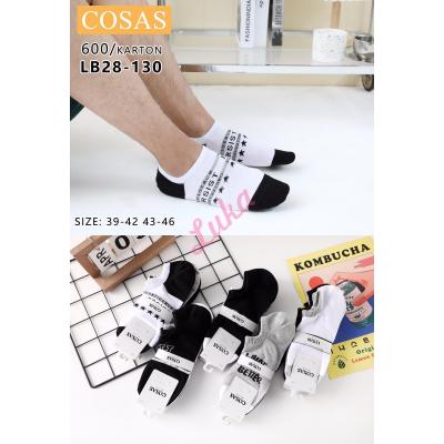 Men's low cut socks Cosas LB28-130