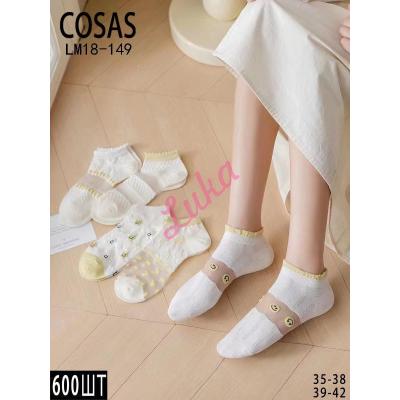 Women's low cut socks Cosas LM18-149