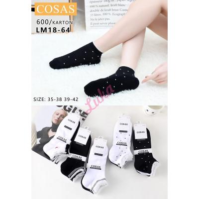 Women's low cut socks Cosas LM18-64