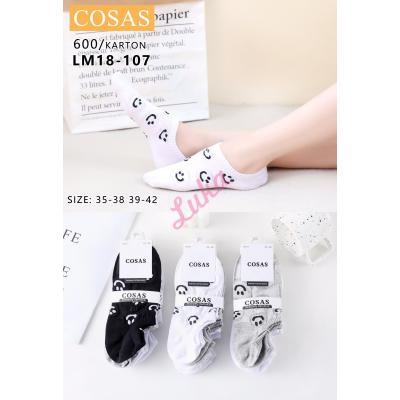 Women's low cut socks Cosas LM18-107
