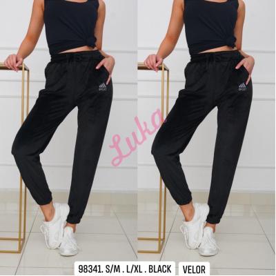 Women's black leggings 98341