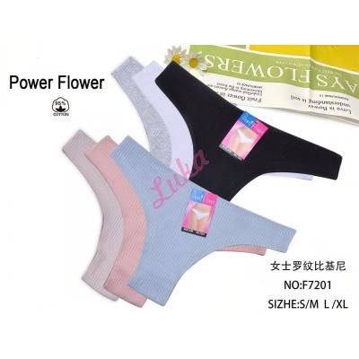 Women's panties Power Flower