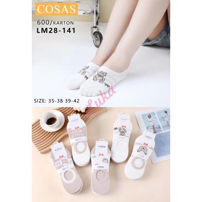 Women's low cut socks Cosas LM28-140