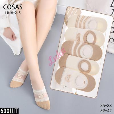 Women's low cut socks Cosas LM18-215