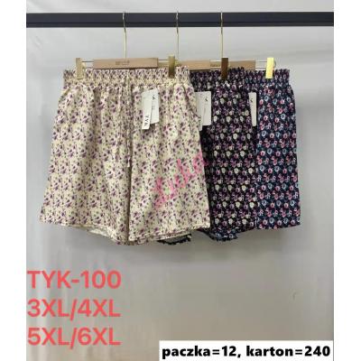 Women's big Shorts tyk-100