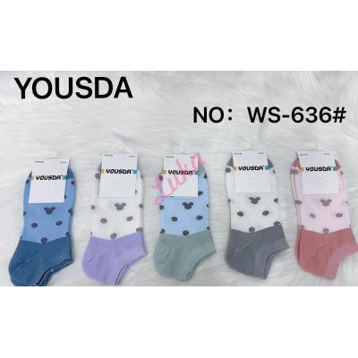 Women's low cut socks Yousada DM2-3