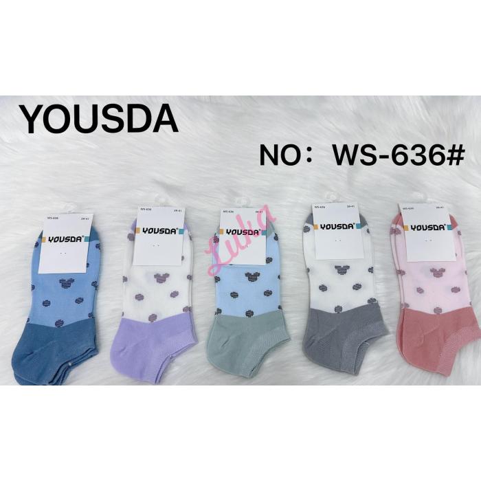 Women's low cut socks Yousada DM2-3