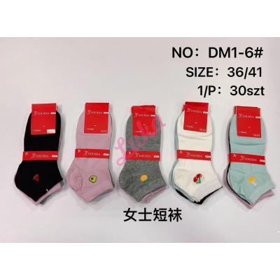 Women's low cut socks Yousada DM1-6