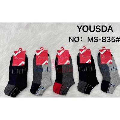 Men's low cut socks Yousda MS835