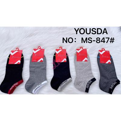 Men's low cut socks Yousda MS847
