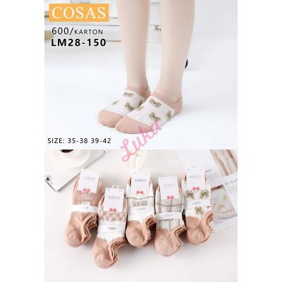 Women's low cut socks Cosas LM18-150