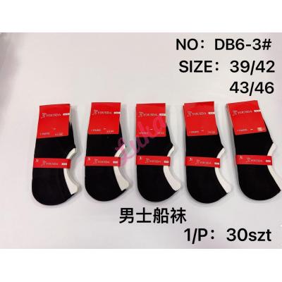 Men's low cut socks Yousda DB6-2