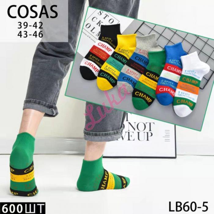 Men's low cut socks Cosas LB60-4