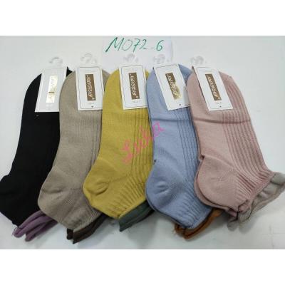 Women's low cut socks Nantong M072-6