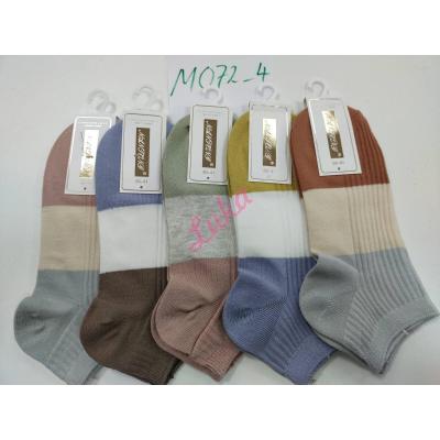 Women's low cut socks Nantong M072-4