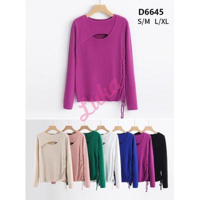 Women's sweater d6645