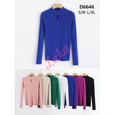Women's sweater d6646