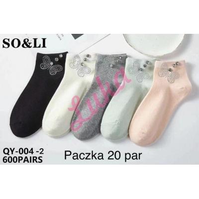 Women's Socks So&Li QY-004-