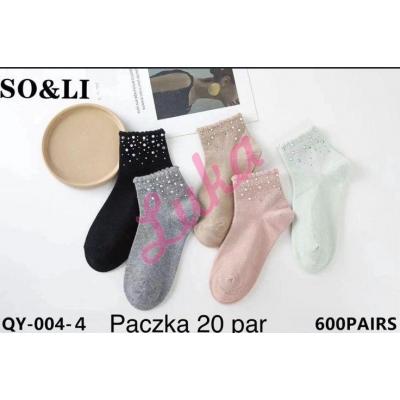 Women's Socks So&Li QY-004-4