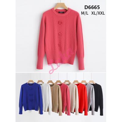 Women's sweater d6665