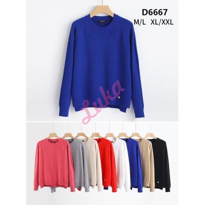 Women's sweater d6667