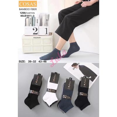 Men's socks bamboo Cosas 40LB1811-3