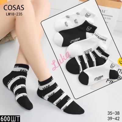 Women's low cut socks Cosas LM18-234