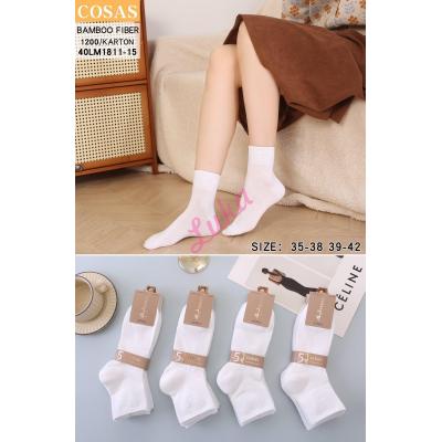 Women's low cut socks bamboo Cosas 40LM1811-23