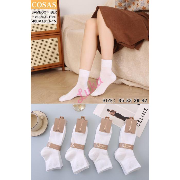 Women's low cut socks bamboo Cosas 40LM1811-23