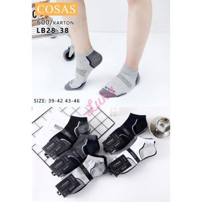 Men's low cut socks Cosas LB28-32