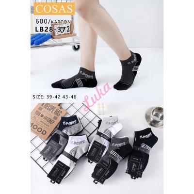 Men's low cut socks Cosas LB28-38